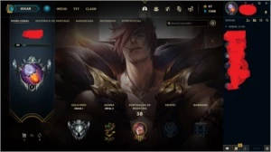 Conta prata 1 / Skins / Sett / Mord / Etc - League of Legends LOL