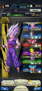 Conta Dragon Ball Legends - 4  Legends Limited - Gohan Beast - Outros