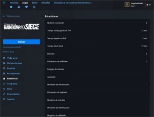 Conta de R6 ZERADA - Steam