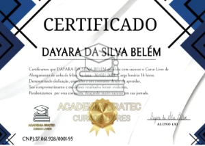 Emitimos seu certificado de curso Livre - Cursos e Treinamentos