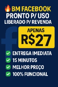 BM Facebook Ads Lim. R$280 p/ Anunciar AGORA |Envio 24h 🔥 - Outros