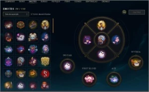 Conta Mestre +250LP - 35 SKINS - League of Legends LOL