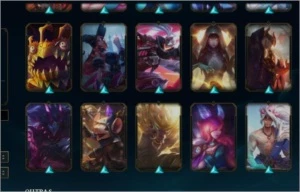 Conta Mestre +250LP - 35 SKINS - League of Legends LOL