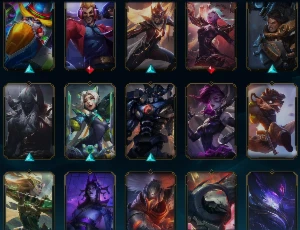 Conta league of legends level 175 pra vender logo LOL