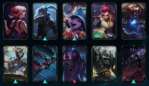 Conta league of legends level 175 pra vender logo LOL