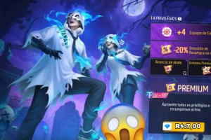 Passe booyah barato, envio rápido via id! - Free Fire