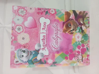 Caderno Brochura A4 com Capa Personalizada - Artesanato e Personalizados