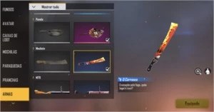 Conta Free fire LVL 46