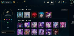 Conta Inativa Com Skin Lucian Velho Oeste - League of Legends LOL