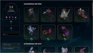 conta league of legends LOL