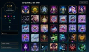 conta league of legends LOL