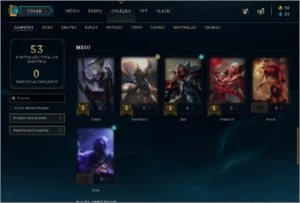 Conta Lol - League of Legends