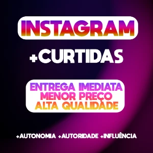 ⭐ Melhor Preço ⭐ Curtidas Mundiais - Instagram - Redes Sociais