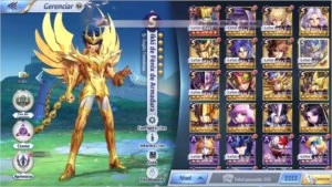 Conta Saint Seiya Awakening  - A43 top SSA