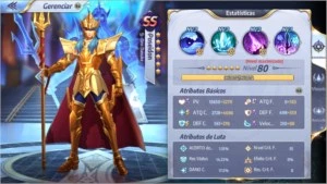 Conta Saint Seiya Awakening  - A43 top SSA