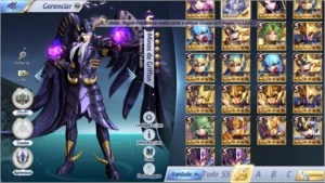Conta Saint Seiya Awakening  - A43 top SSA