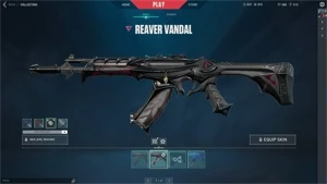 CONTA BETA VALORANT - SKINS