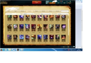 Conta lol Bronze V/40 campeões/Runas/ 9 skins - League of Legends