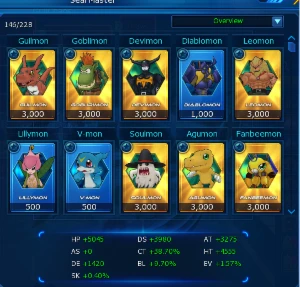 Conta Dmw Para Progredir No Game - Digimon Masters Online DMO