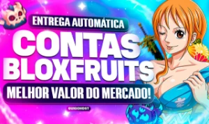 Blox Fruit - Kitsune No Inventário + Chance De Dark Blade - Roblox