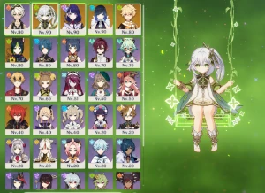 Nahida - Raiden - Yelan - AR 52 - Genshin Impact