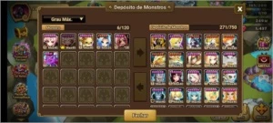 Conta global 1 nat LD geldnir - Summoners War