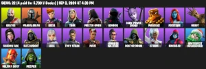Conta 22 Skins | Kratos | Mandaloriano | Mystique | 300 Vbuc - Fortnite
