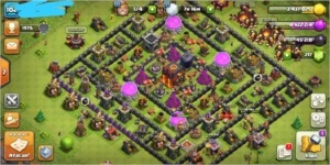 Conta Clash of Clans BARATINHO cv 10 - SEMI-UPADO PRA VENDER