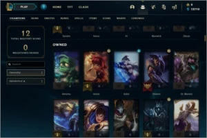CONTA PLATINA 2 65% winrate - League of Legends LOL