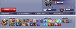 clash of clans cv10 barato