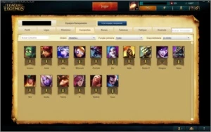 Conta League of Legends Unranked LOL