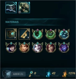 Conta League of Legends (LOL) Gold 2