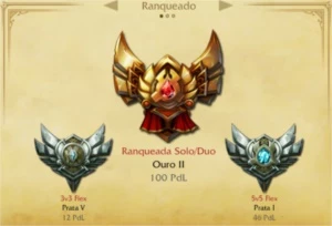 Conta League of Legends (LOL) Gold 2