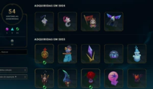 Conta Lol - Todos Os Campeões + 214 Skins - League of Legends