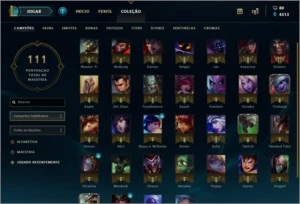 Conta League Of Legends Platina 4 LOL