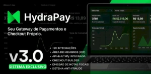 Gateway De Pagamento Hydrapay V3 Sistema Completo E Oficial! - Softwares e Licenças