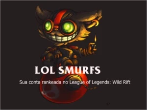 Conta Smurf Ouro III LOL WILD RIFT Barata - League of Legends: Wild Rift LOL WR