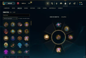Platina 2 com 50 Champs e 17 Skins - League of Legends LOL