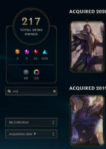 FULLACESSO - 220 SKINS - LEVEL 260 - 153 CHAMPS - League of Legends LOL