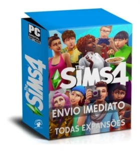 The sims 4 (Todas as expansões) - Envio digital - Jogos (Mídia Digital)