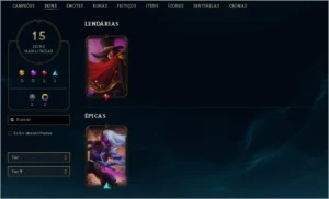 CONTA LOL DIAMANTE 4 - League of Legends