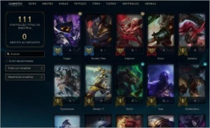CONTA LOL DIAMANTE 4 - League of Legends