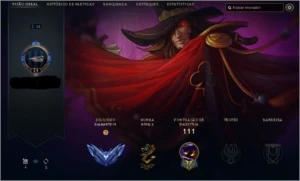CONTA LOL DIAMANTE 4 - League of Legends