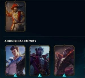 Conta lol D4 barata - League of Legends