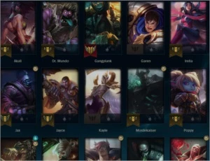 Conta lol D4 barata - League of Legends
