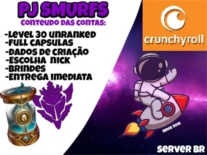 CONTA SMURF UNRANKED FULL - League of Legends LOL