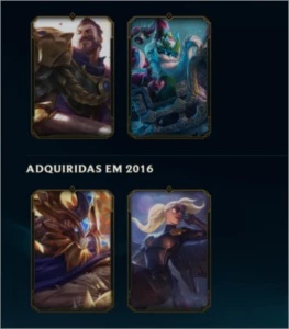 Conta League of legends platina 4 LOL