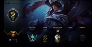 Conta League of legends platina 4 LOL