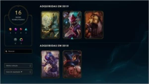 Conta League of legends platina 4 LOL