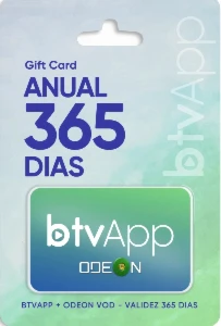 Recarga BTv app Anual 365 dias